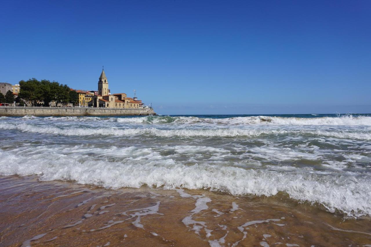 Apartamento Centrico Y Proximo A La Playa Apartment Gijon Ngoại thất bức ảnh